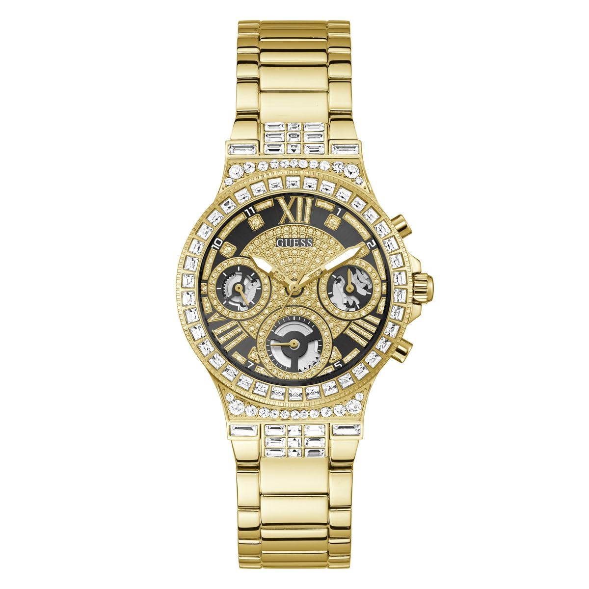 GUESS Stainless Steel Black Dial Women Analog Watch - Gw0320L5 (B09TS4T9BT) Amazon Price History, Amazon Price Tracker