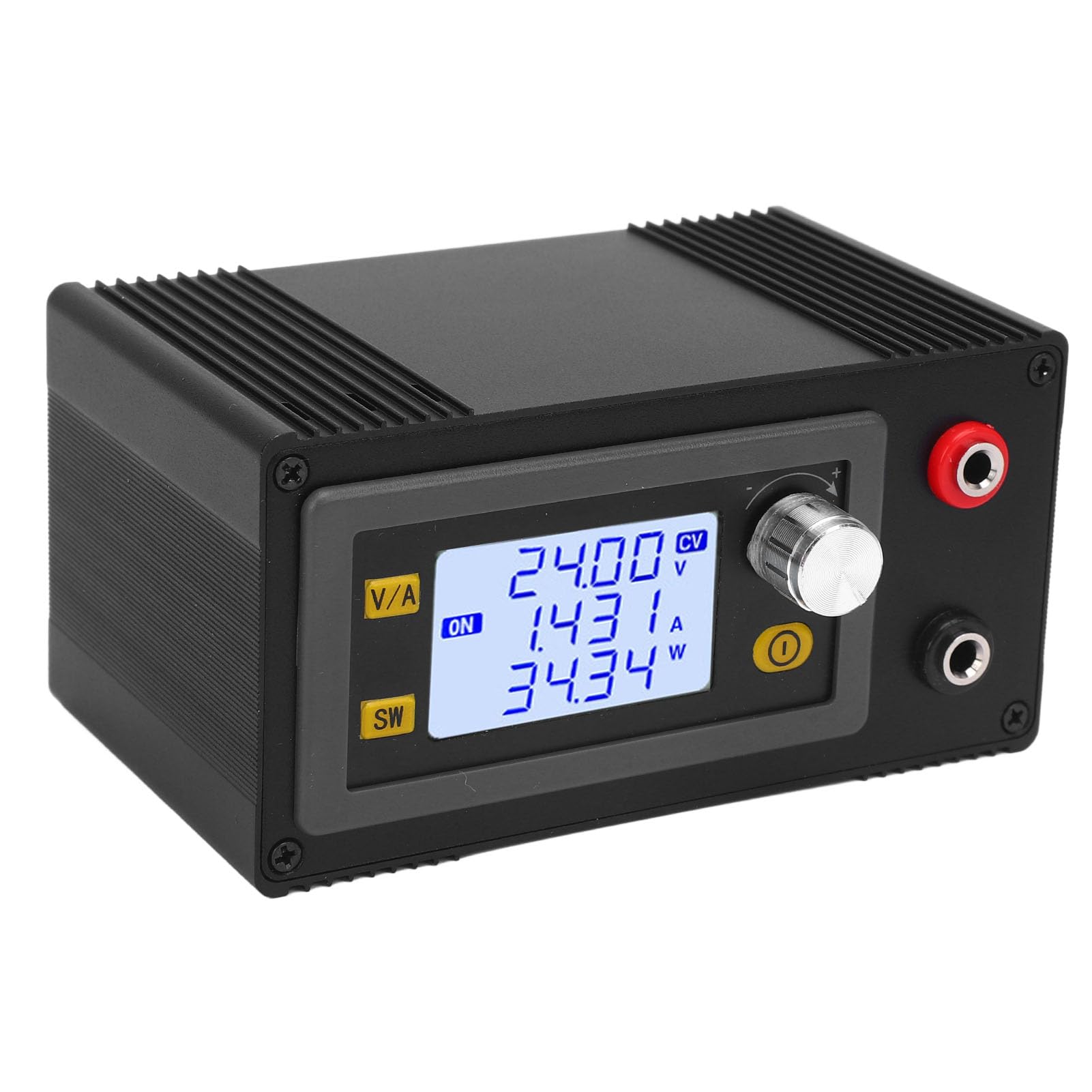 Adjustable, Digital Display, High Efficiency DC Voltage Regulator for Variable Power Supply, LED Driver, Laboratory Power Supply with Wide Voltage