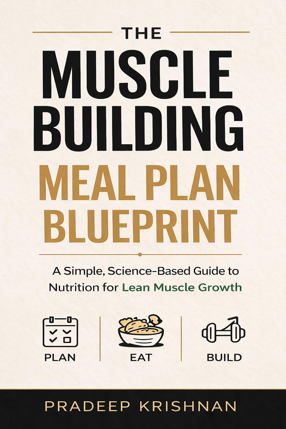 The Muscle Building Meal Plan Blueprint: A Science-Based Nutrition Guide for Lean Muscle Growth, High-Protein Meal Planning, and Consistent Fitness Results