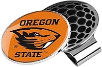 Vista 56 de LinksWalker Collegiate Team Golf Ball Marker with Magnetic Hat Clip Holder plateado