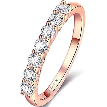 Amazon | [Takeda Jewelry] エレガントハーフエタニティリング 7