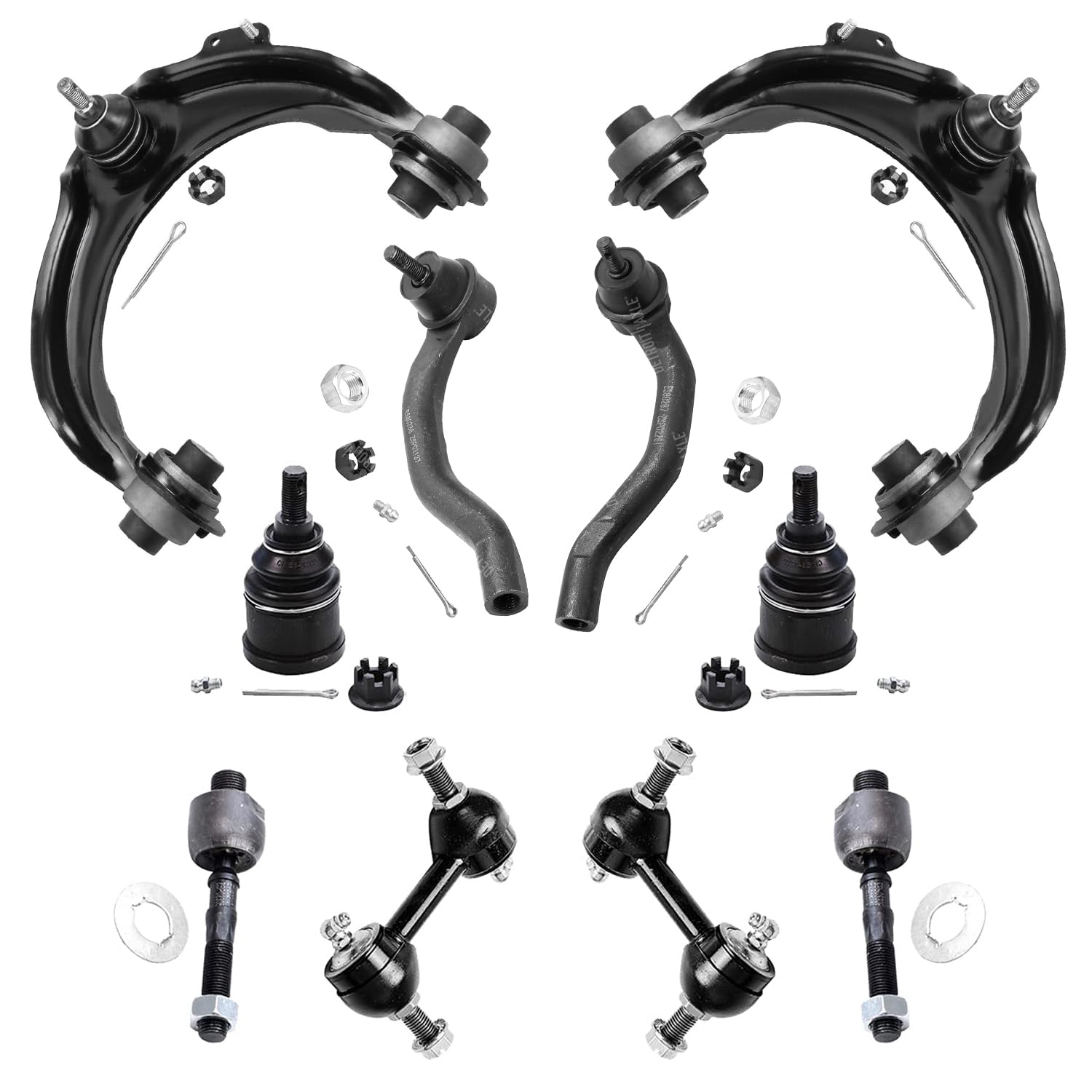 Detroit Axle - 10pc Front End Suspension Kit for Acura 04-08 TSX, 03-07