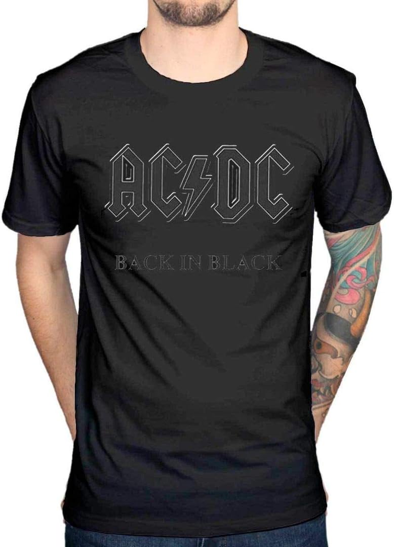 Official AC/DC Back in Black T-Shirt