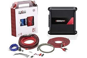 Soundigital EVOX 400 4 Channel Vehicle Audio Amp and Equipment Kit