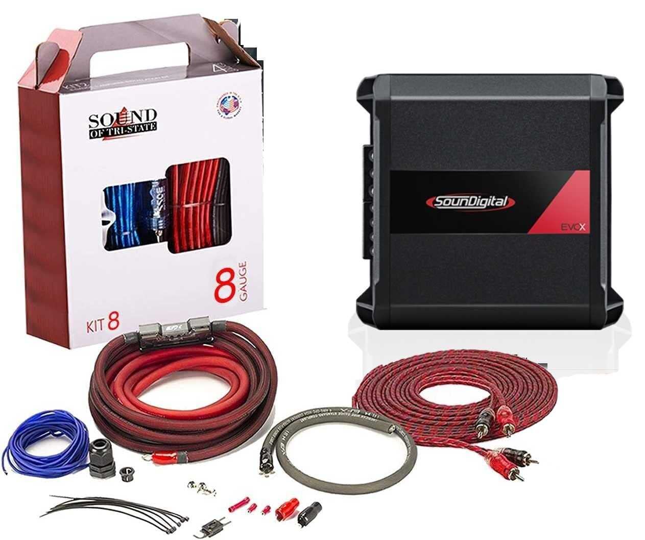 Amazon.com: Soundigital 400.4 EVOX 4 Ohm 4 Channel Compact