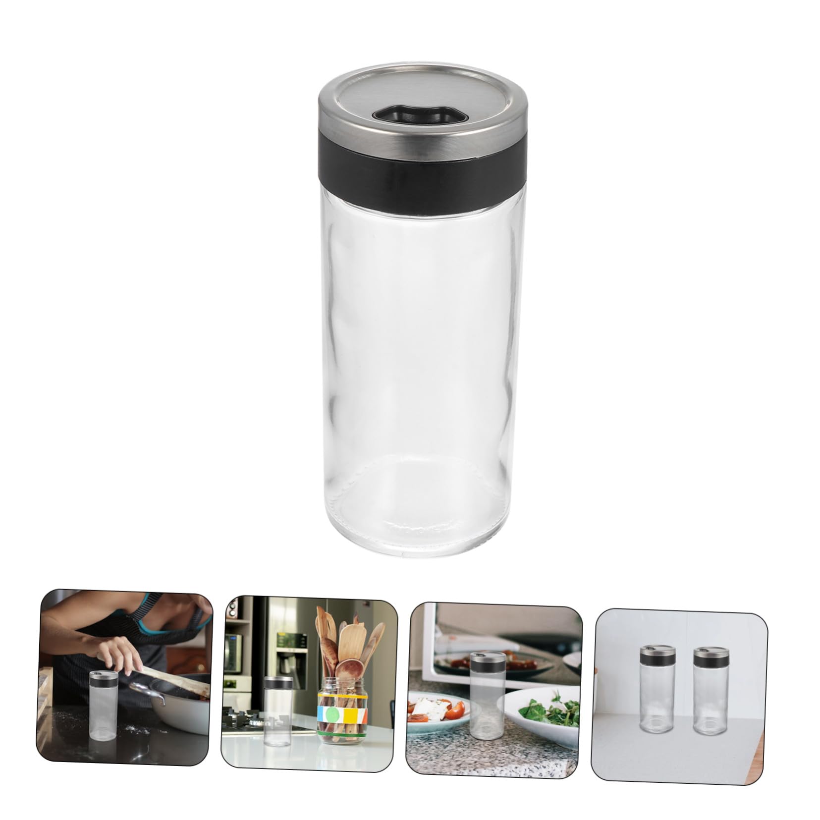 Gewürzflaschen Aus Glas 150ml 4 Stück Hitzebeständig Und Geschmacksneutral Vielseitige Küchen Aufbewahrung Für Salz Pfeffer Chili