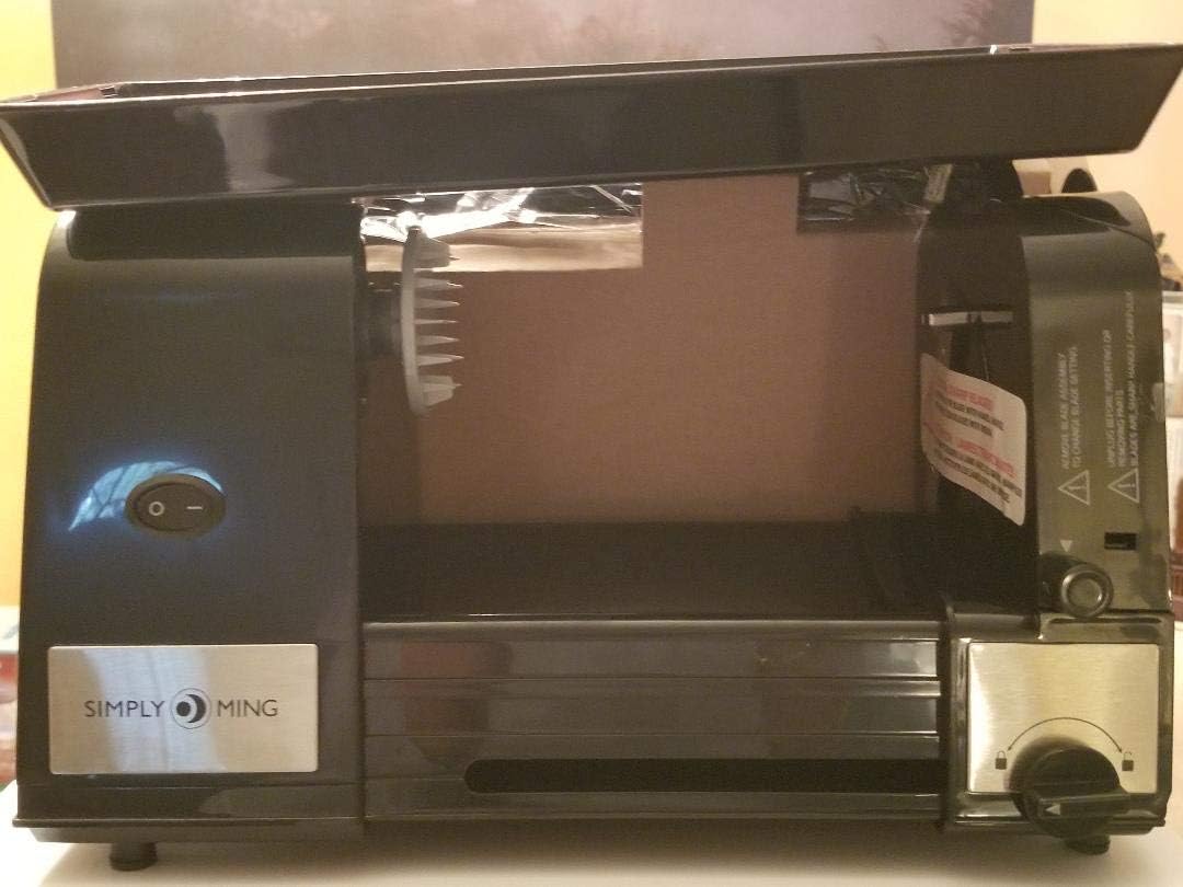 Simply Ming Automatic 4-in-1 Power Spiralizer with Easy Design - Race Car Red