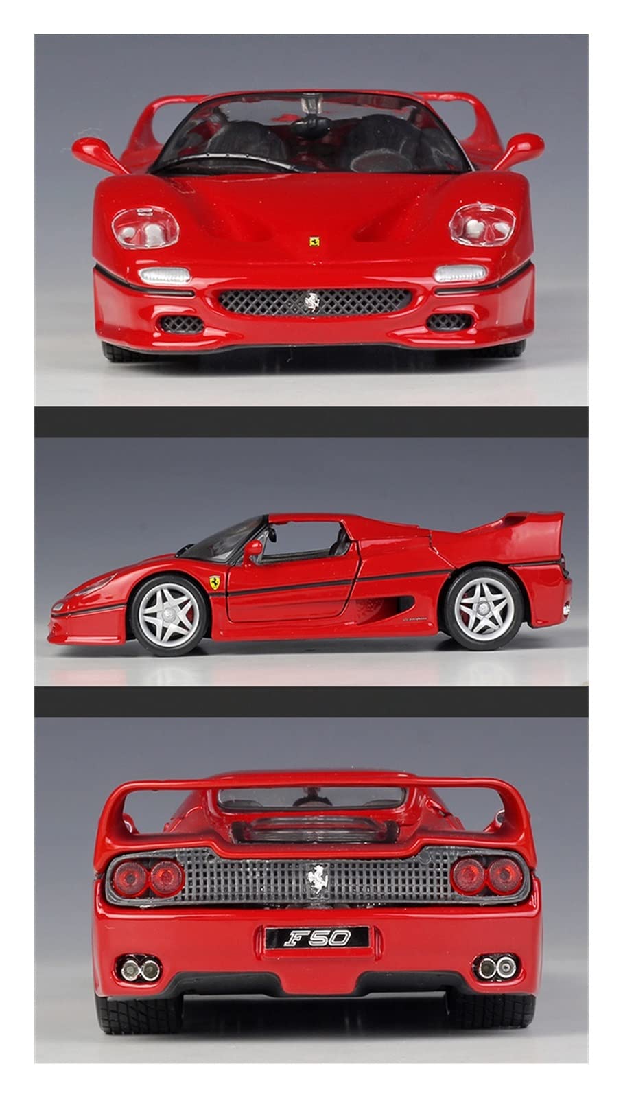 Amazon.co.jp: ミニカー スケールモデルカー 1:24 フェラーリ F50 合金