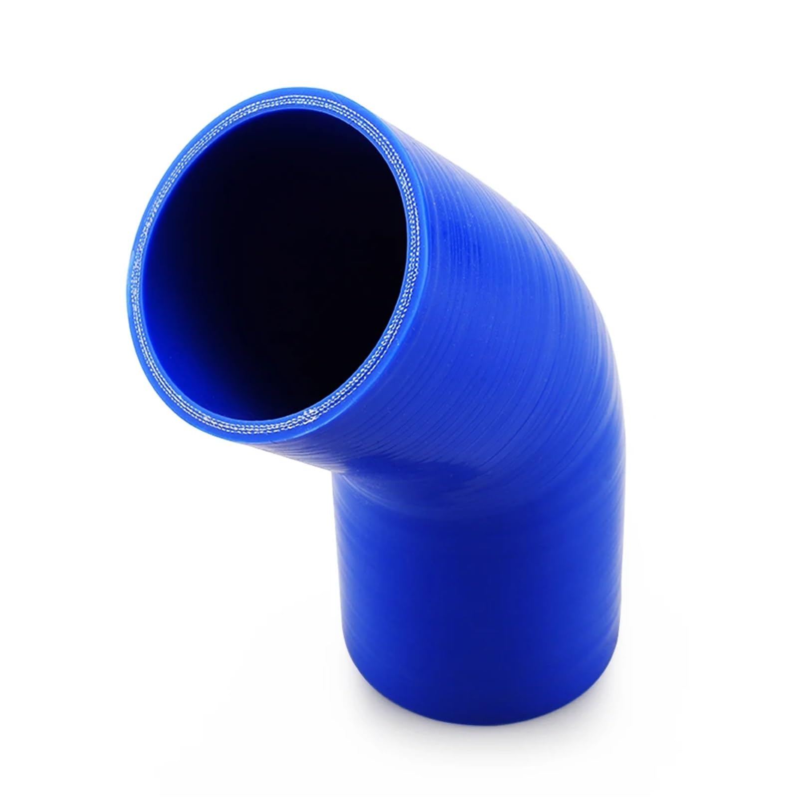 wąż do wody chłodzącej Uniwersalny 2,0" 2,5" 3" /51mm 63mm 76mm 45 stopni kolanko silikonowe wąż rura intercooler turbo wlot rura łącznik wąż(63mm)