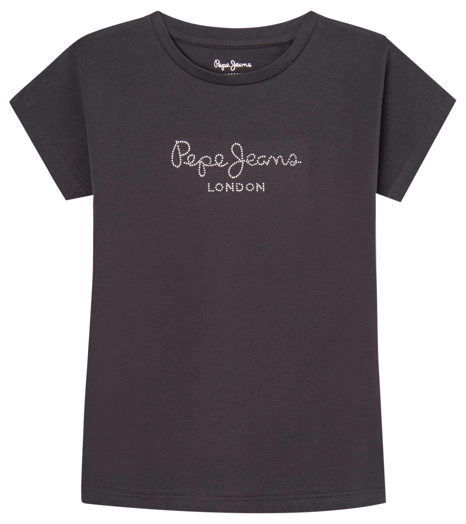 Pepe Jeans Camiseta Nuria Niña, Gris (Infinity Grey), 16 Años