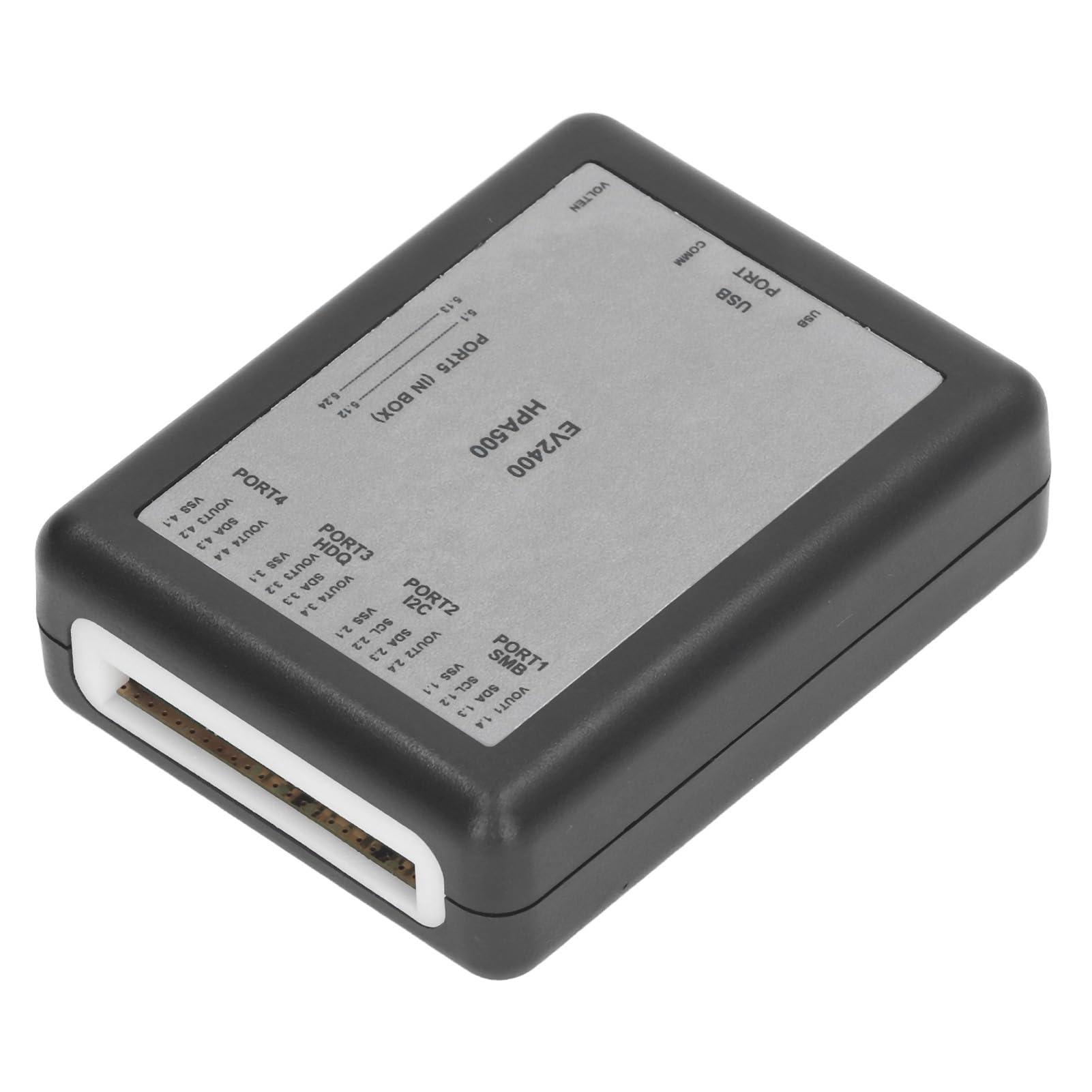 Scatola di Riparazione e Rilevamento Batteria EV2400 con Cavo, Debugger SMB, Protezione Circuito, Regolatore Tensione Automatico, Indicatore LED 3 Colori, Materiale ABS