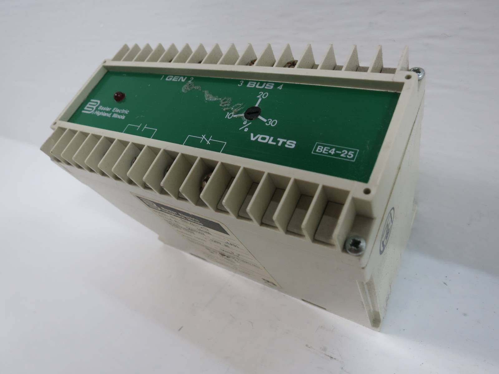 BASLER ELECTRIC BE425 SyncCheck Relay Style 1A1N5 120Vac, 41 OFF