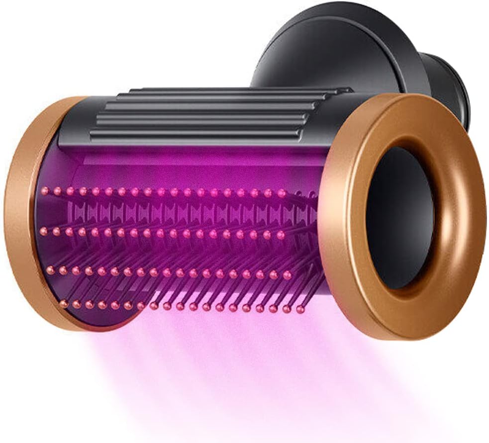 Upgrade Anti-Flight Flyaway Comb Attachment Nozzle for Dyson Supersonic Hair Dryer - Accessories for Dyson Supersonic Hair Dryer HD01 HD02 HD03 HD04 HD08 HD15 (Gold)