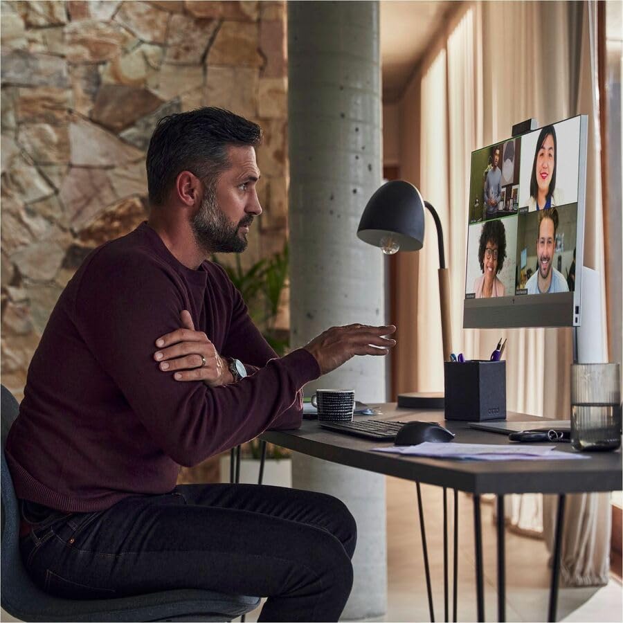 Image of HP EliteOne 840 G9 All-in-One Computer - Intel Core i7 12th Gen i7-12700 Dodeca-core (12 Core) 2.10 GHz - 16 GB RAM DDR5 SDRAM - 256 GB M.2 PCI Express NVMe SSD - 23.8 inch Full HD 1920 x 1080 - Desktop