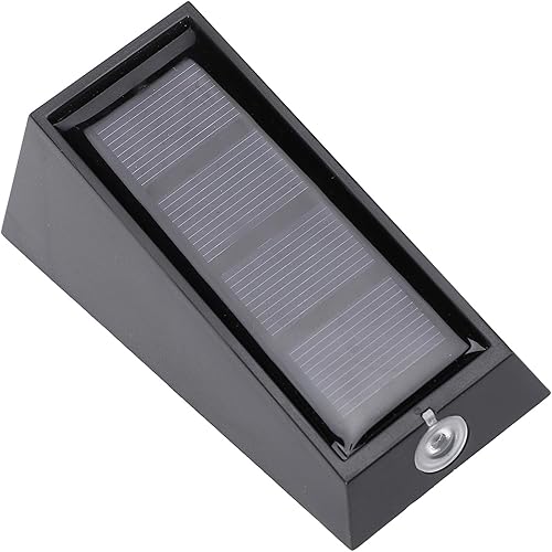 Miniatura 8 de Walfront Luces solares para vallas, LED que cambian de color, iluminación exterior con sensor de movimiento para patio, jardín y escalones