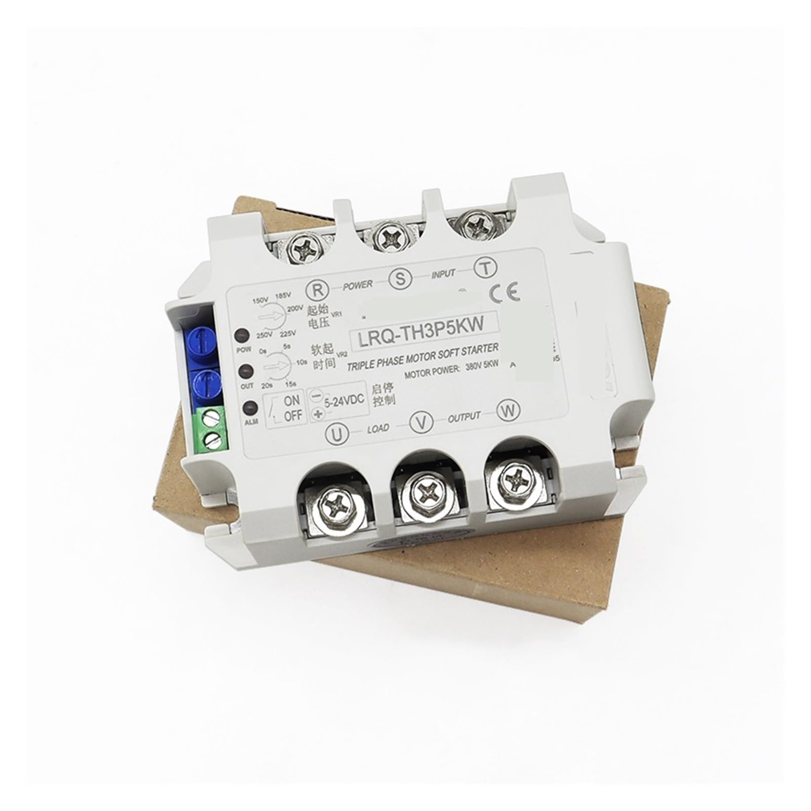 Moduli di avviamento morbido motore trifase/monofase Soft Starter Modulo di avviamento lento online Relè a stato solido Decompressione e regolatore step-down (modulo singolo 4kW)
