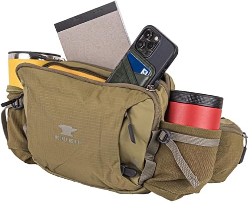 Miniatura 10 de Mountainsmith Epic Lumbar - Cangurera pequeña para correr, senderismo, ciclismo, viajes y actividades deportivas al aire libre con bolsillos dobles