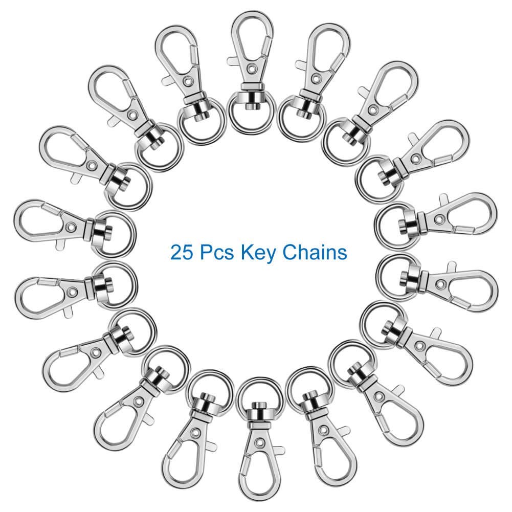 DIY Crafts Pack of 36 Pcs Set, Equal Ratio Tassel Keychain Jump Ring, Jump Rings Faux (Pack of 36 Pcs Set, Equal Ratio Tassel Keychain Jump Ring)
