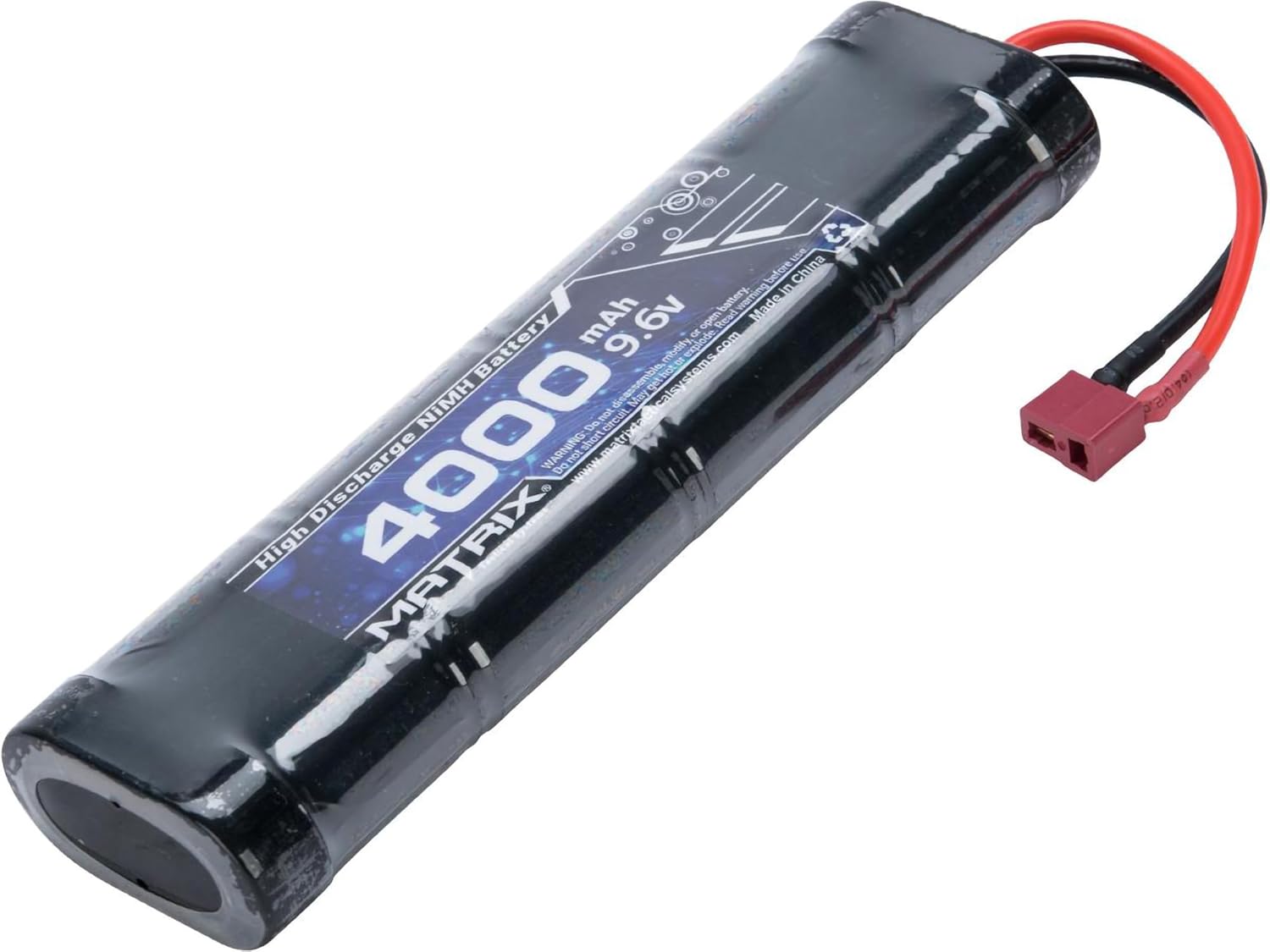 Evike Airsoft - Matrix High Output Large Type Airsoft NiMH Battery
