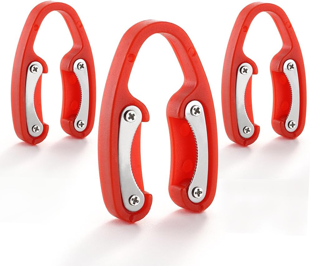 3 Pack Red Premium Dual Blade Wine Foil Cutter Wine