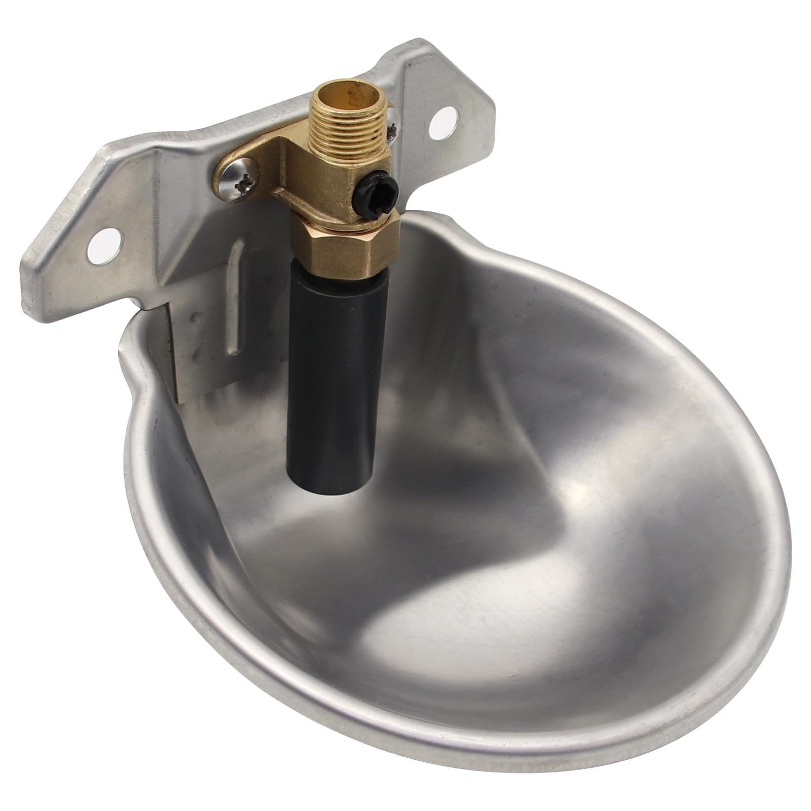 Sheep Automatic Water Drinking Bowl Steel Drinker Goat Waterer Fountain with Copper Valve Touch Switch