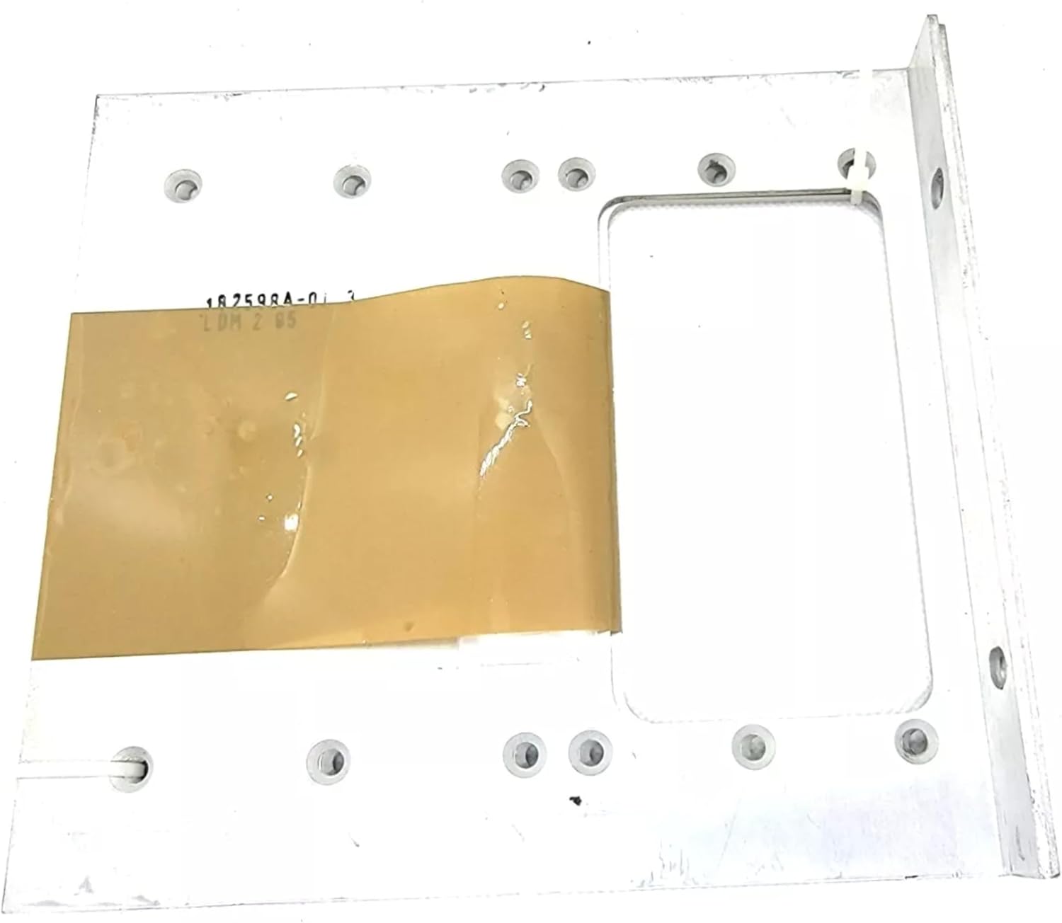 Front view of the NI SCXI-1001 chassis, showing the 12 slots for module insertion.
