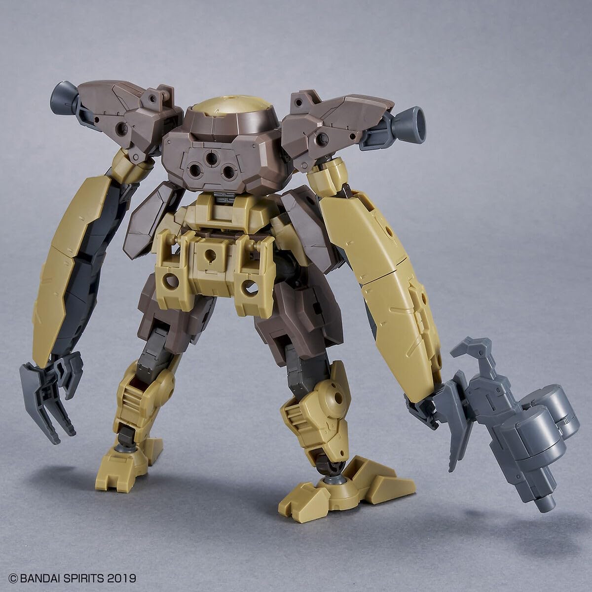 BANDAI Gundam Gardonava Model Kit (30mm, 1/144 bEXM-29), Brown, Black/White, S - Image 4