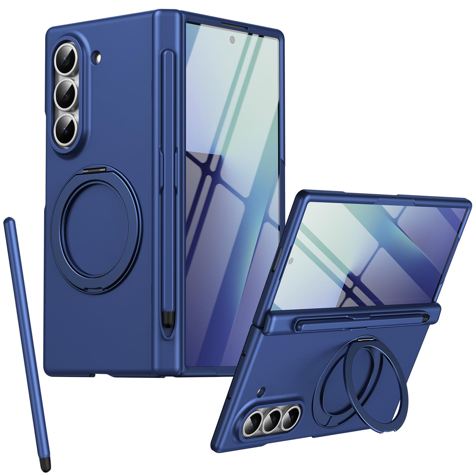 Coque Samsung Z Fold6 magnétique avec protection écran avant et stylet
