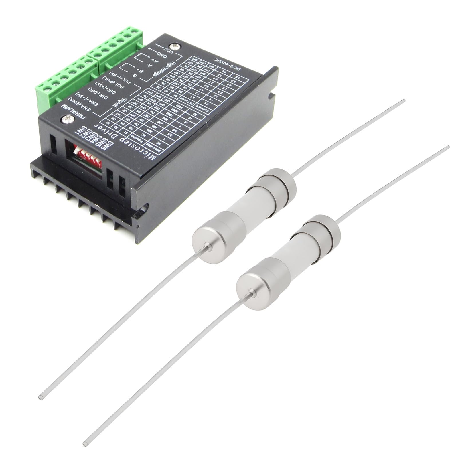 Create idea 10pcs Slow-Blow Glass Tube Cartridge Fuse 4A 250VAC Radial Leaded for Control Boards Motor Drivers - Image 2