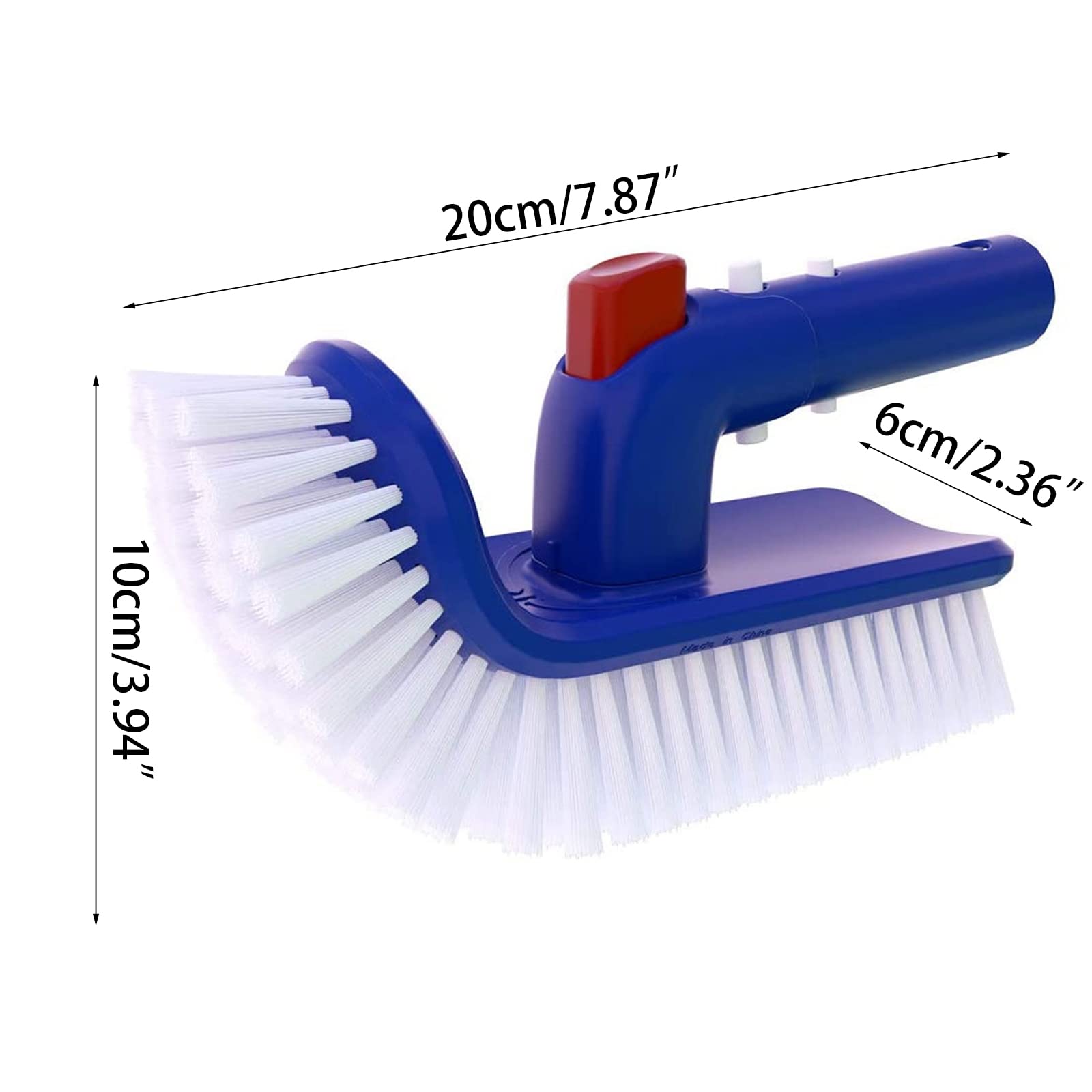 Brosse De Coin De Piscine, Brosse à Vide à La Piscine