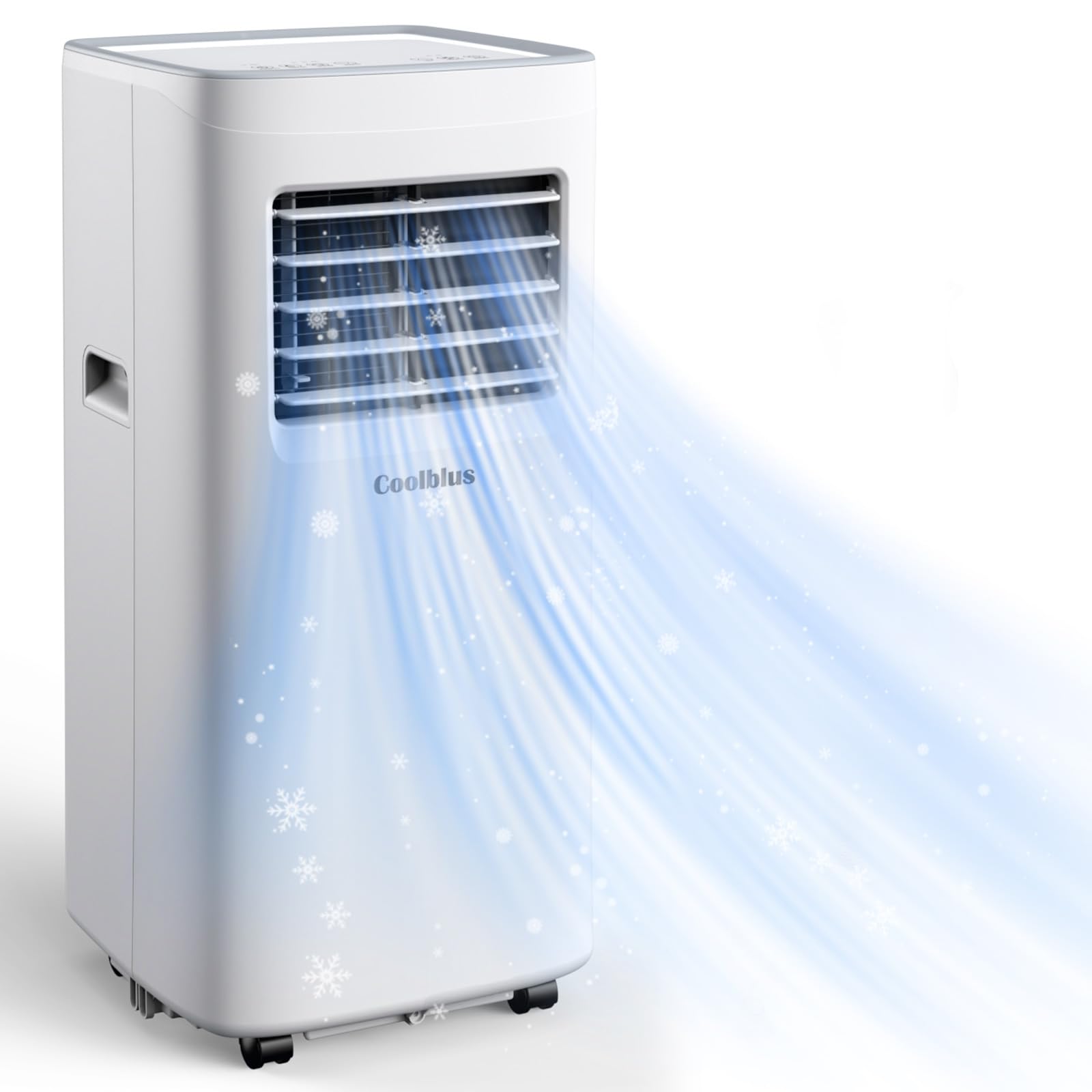 Portable Air Conditioners,8500 BTU portable ac up to 360 Sq,3 IN 1 with Remote Control,Sleep Mode, Windows kit,White