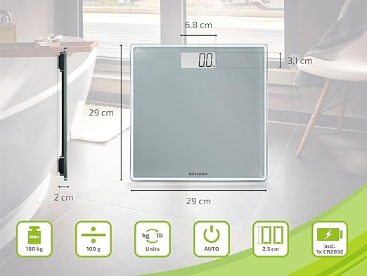Báscula de Baño Digital Soehnle Style Sense Compact 300 Gris miniatura 9