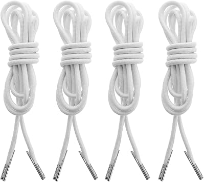 Yardwe Chair Replacement Cord 4pcs Replacement Cord for Anti Gravity Chair White Repair Cord for Recliners Chair Replacement Laces Cord for Lounge Chair Bungee Beach Chair Bungee Chair