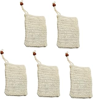 FOMIYES 20 Peças Saco De Sabonete Para O Rosto Bucha Sabonete Para Banho Sabonete Líquido Com Cordão Bolsa Para Sabonete Saco Para Sabonete Saco De Malha Saco De Espuma Saco De Espuma