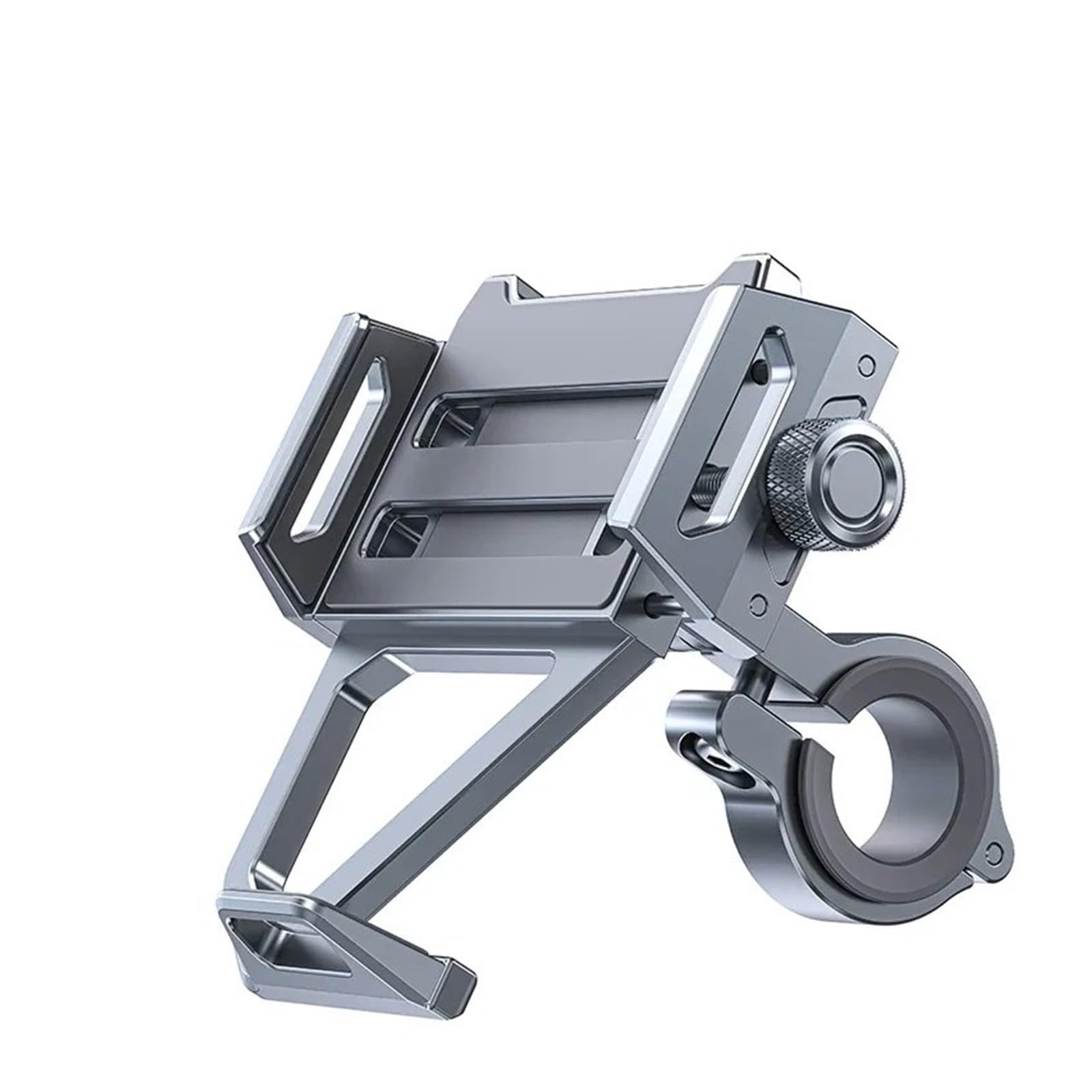 Motorfiets Mobiele Telefoonhouder, Universele Smartphone GPS-houder 3,5 inch - 6,5 inch voor motorfiets fiets stuur mobiele telefoon wieg