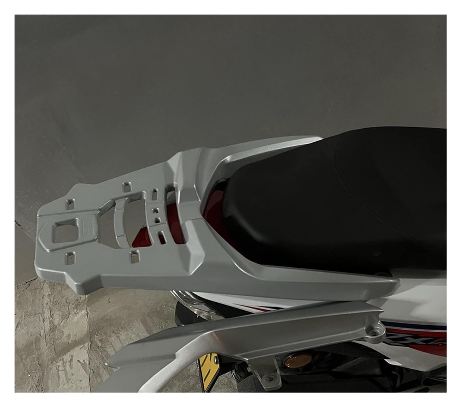 para RX125 RX 125 Fi Portaequipajes Trasero Accesorios para Motocicleta Estante Caja Trasera Soporte Baúl Apoyabrazos Portapacchi Moto(Silver)