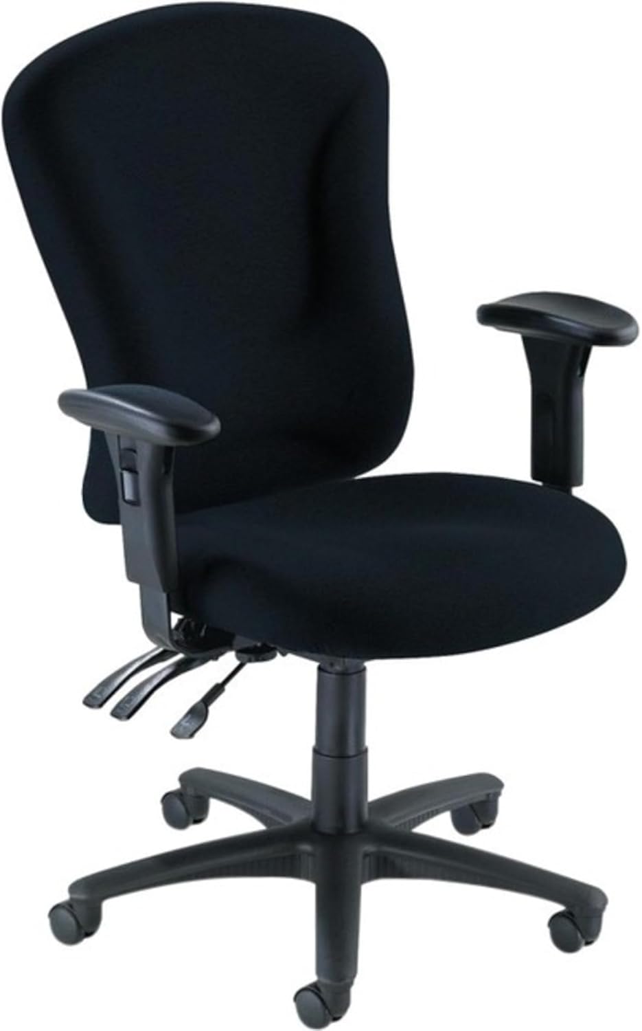 Lorell Accord Fabric Swivel Task Chair, Black Togo Ubuy