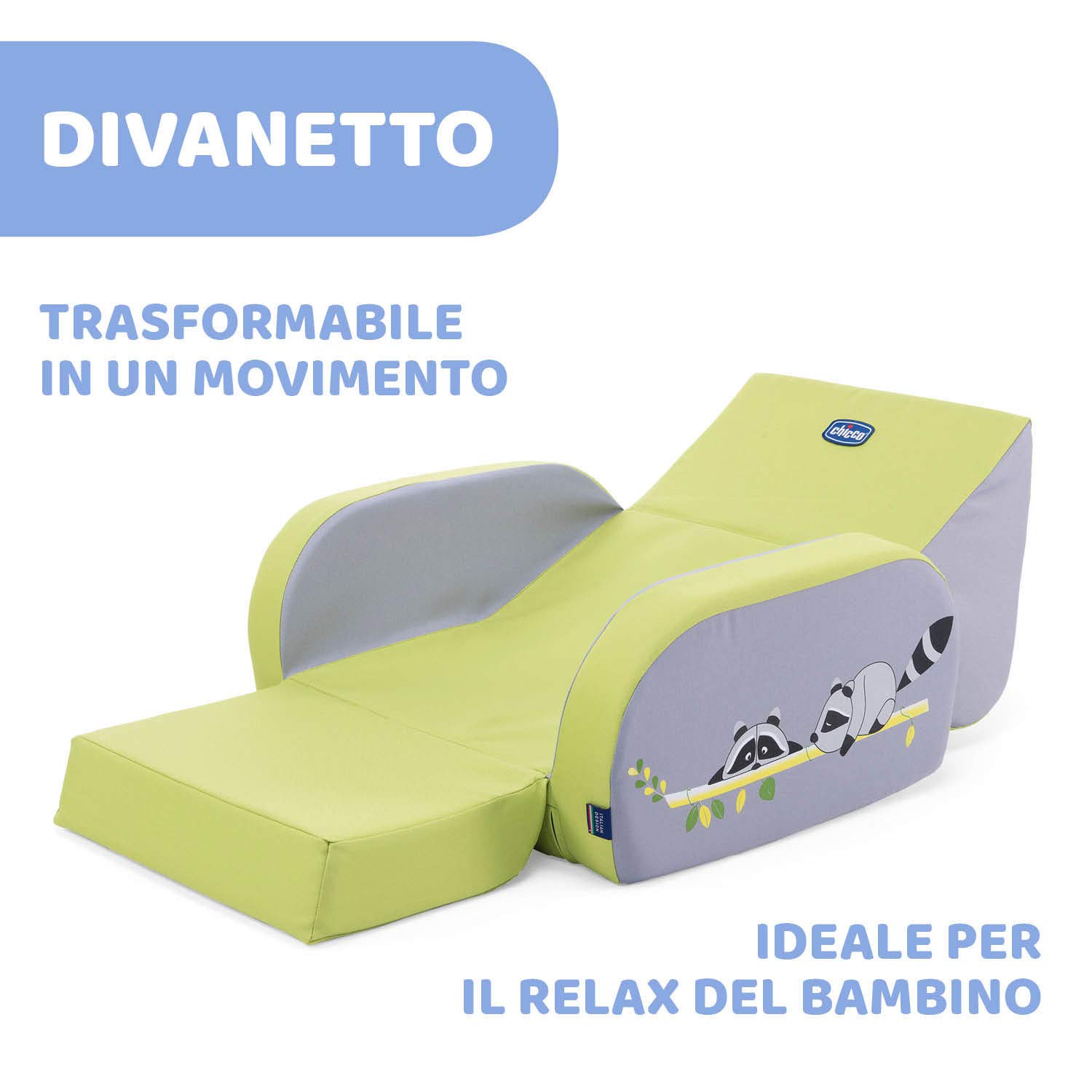 Poltroncina Chicco Twist 3in1 - Trasformabile In Divanetto - Foto 2