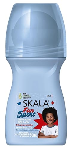 Skala - Linha Corpo - Desodorante Roll On Fun Sports 60 Ml - (Colección Body - Desodorante Fun Sports Roll On 2 Fl Oz)