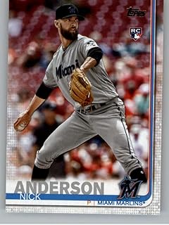 2019 Topps Update (Series 3) #US145 Nick Anderson RC Rookie Miami Marlins Official Baseball Trading Card