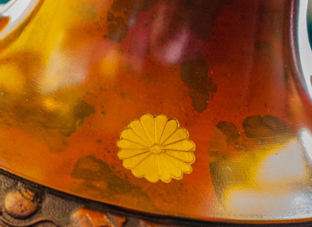 Amazon.co.jp: 鋳銅 金属製の花瓶、壺、鋳造品 皇室御用達 金メッキ菊 