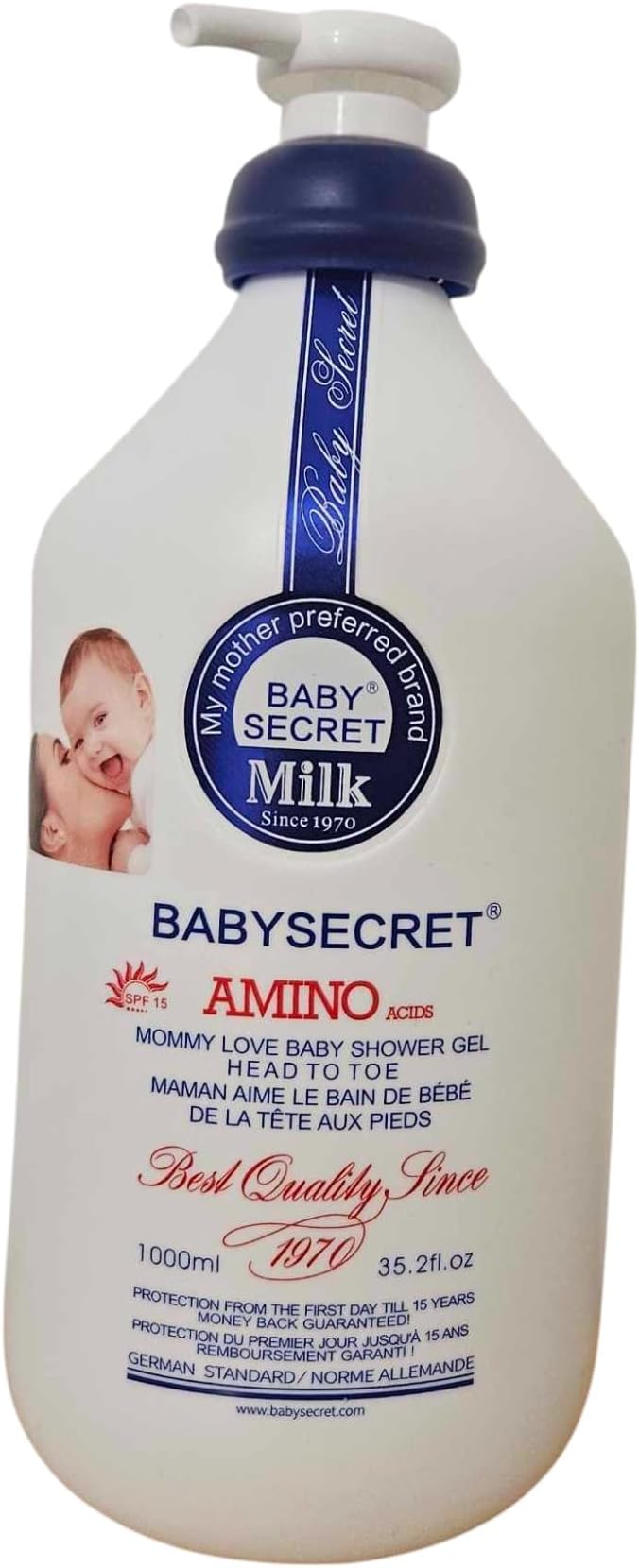 Baby Secret Amino Acids Shower Gel 1000ml - Protection From Birth