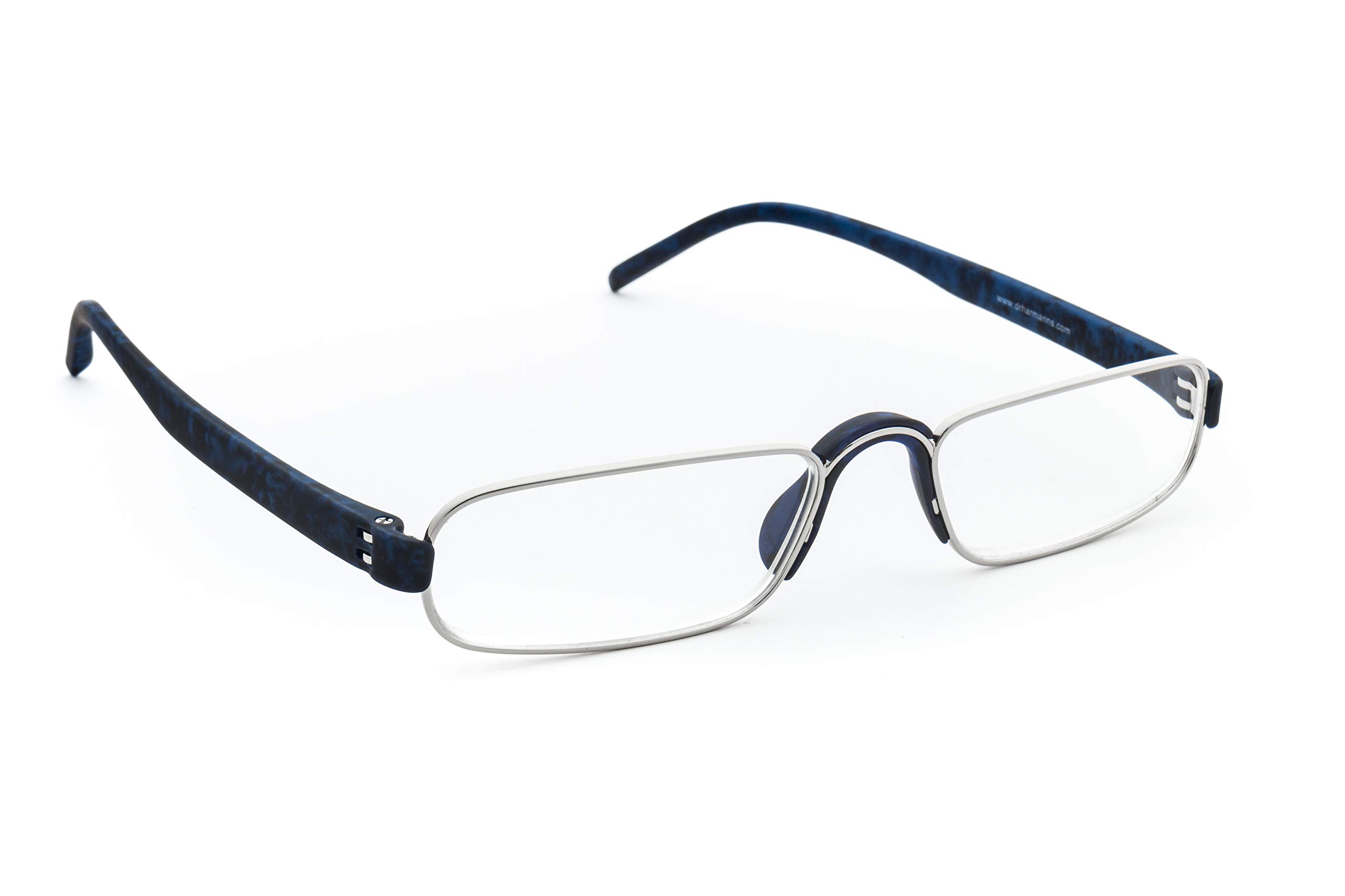 DR.HARMANN'S READING GLASSES® FULL RIM METAL FRAME (Model: CEO)