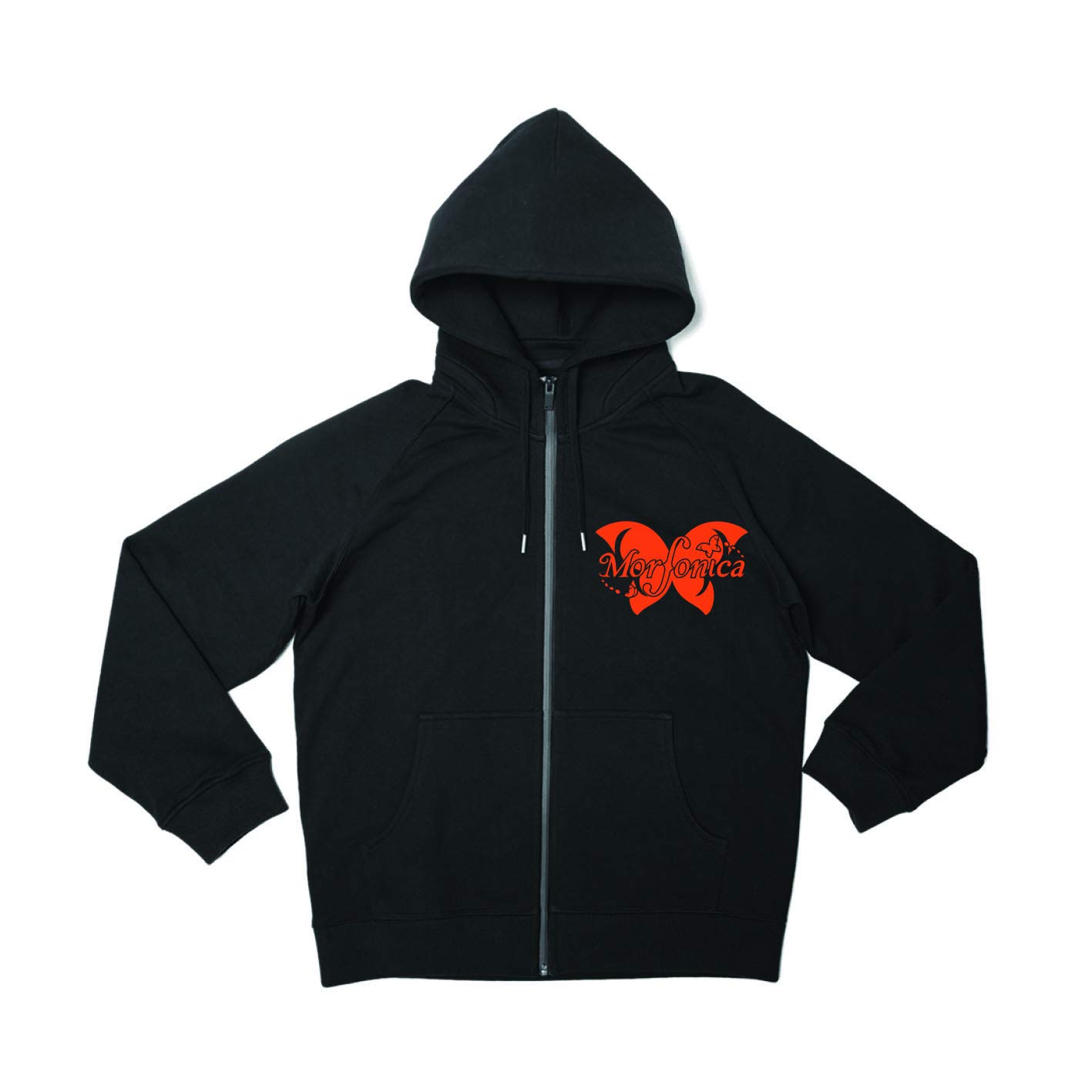 広町七深 ジップアップパーカー