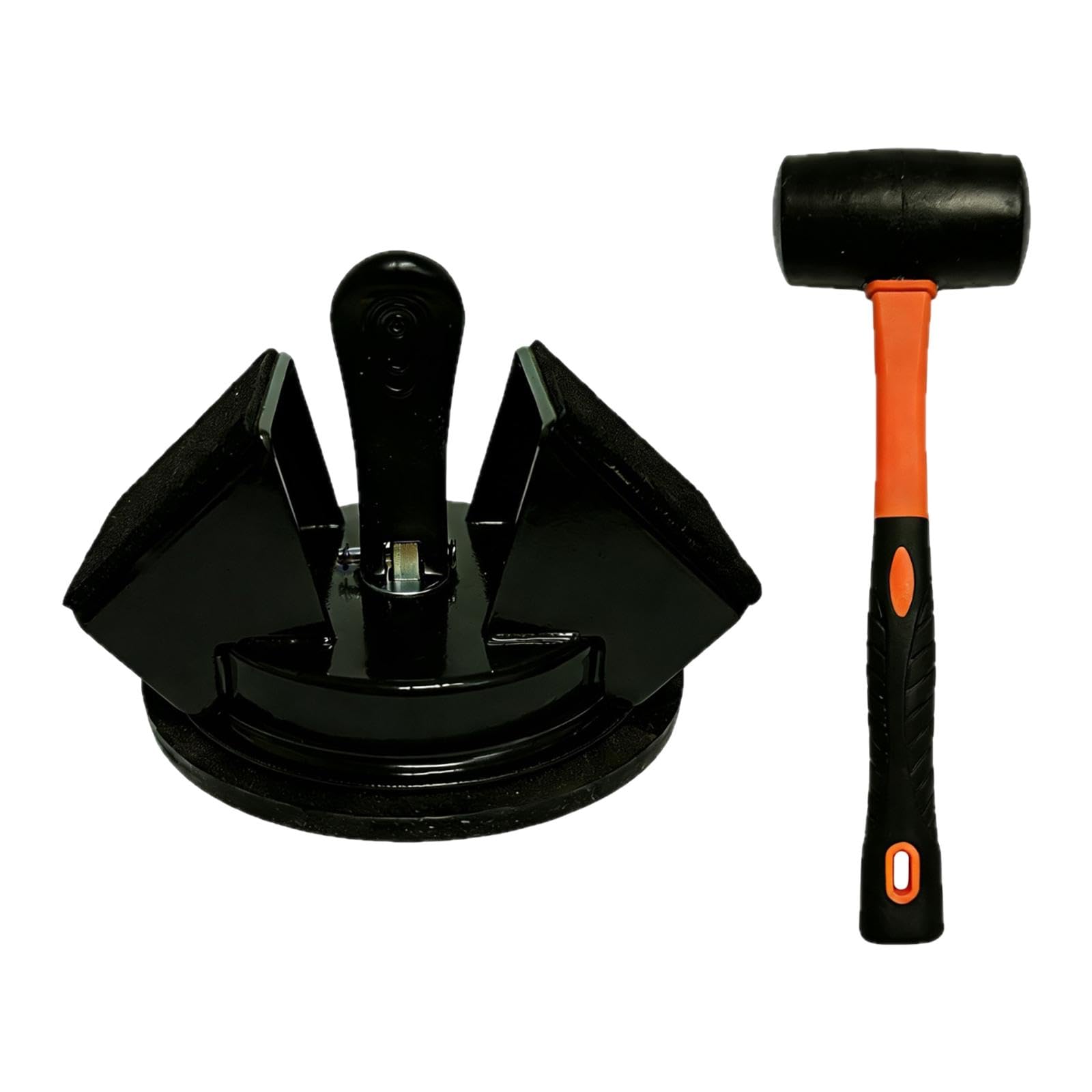 Herramienta para Reparar Juntas de Suelos - Abrazadera Portátil con Ventosa para Suelos de Baldosas Y Parquet - Herramienta para Reparar Juntas de Sue, Negro