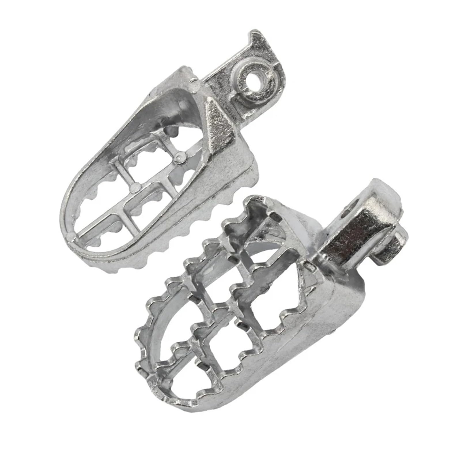 2 Repose-pieds En Alliage D'aluminium Pour Yamaha PW50/PW80/TW200 - Surface Antidérapante, Installation Facile, Confort Et Durabilité