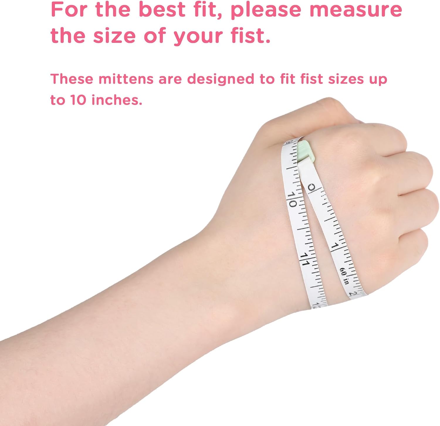 Littleforbig Pink Adult Baby Soft Padded Mittens - Hand Restraint Gloves with Comfort Padding Double Security Breathable & Warm for Ultimate Protection - Image 5