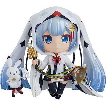 Nendoroid Yuki Miku Tancho Shin Maiden Ver. (SNOW Miku 2018, Wonder Festival 2018 (Winter), etc.)