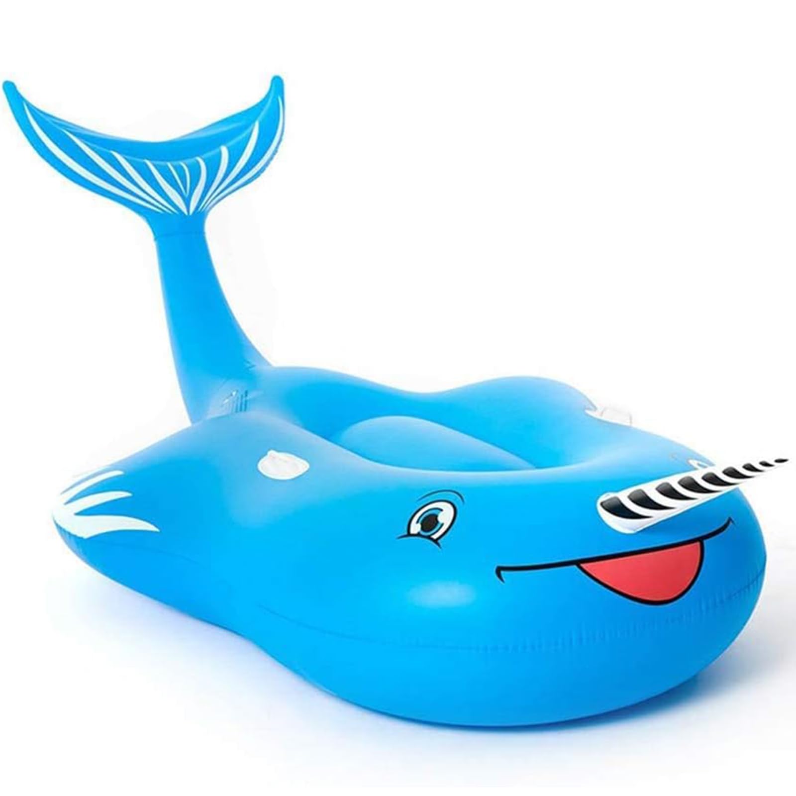 Tragbarer Wal aufblasbare schwimmende Reihe Wasserspielzeugbett -Sofa für Erwachsene aufblasbarer Pool Schwimmpool/Strand 270 * 145 * 100 cm aufblasbar LWX