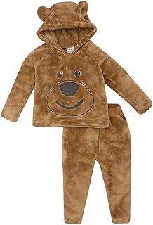 طقم ملابس منسوج بغطاء للرأس وقصة عادية للأولاد البيبي من ديفاكتو، B3180A5